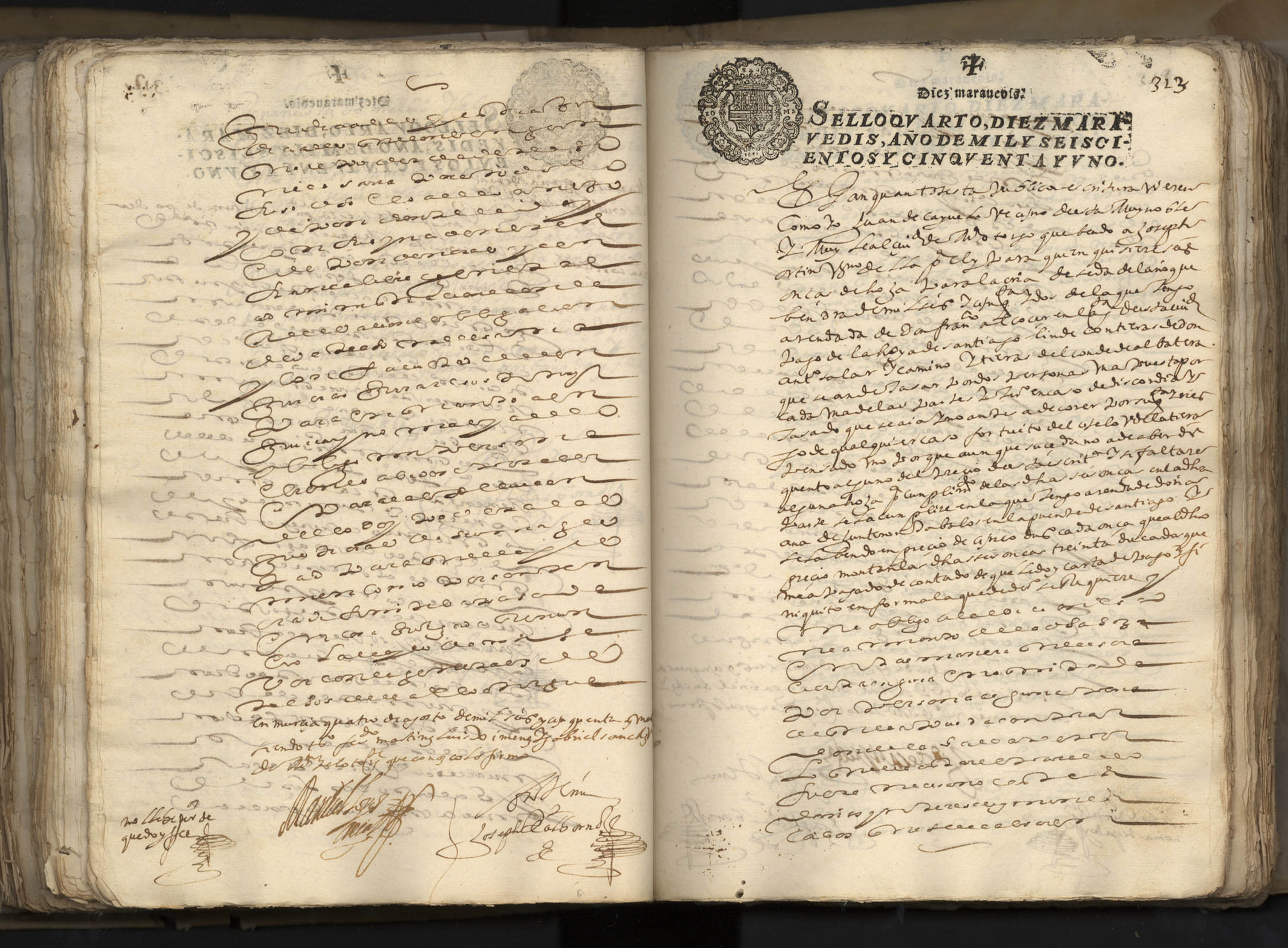Registro de José Albornoz, Murcia de 1651.